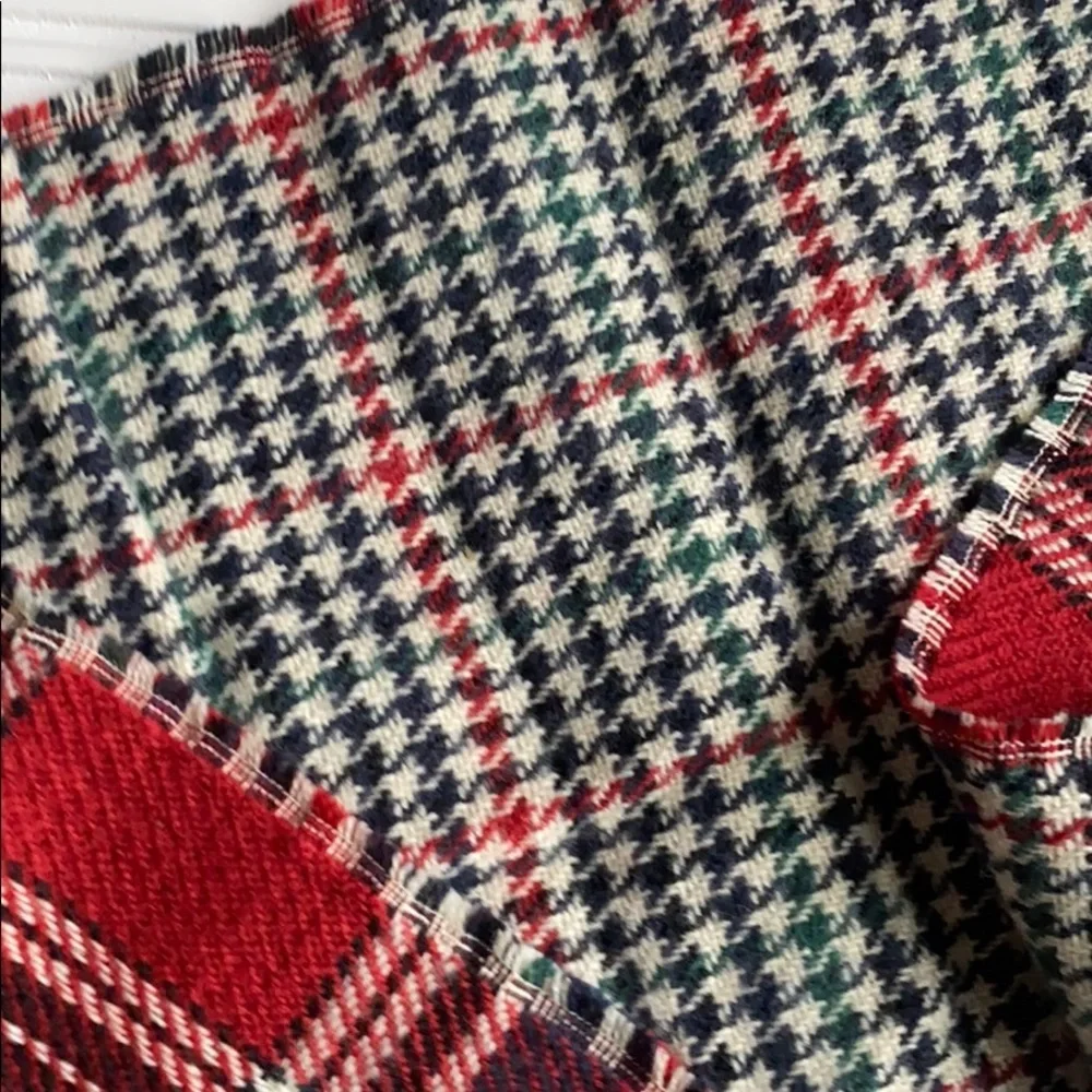 Plaid Blanket Scarf Shawl